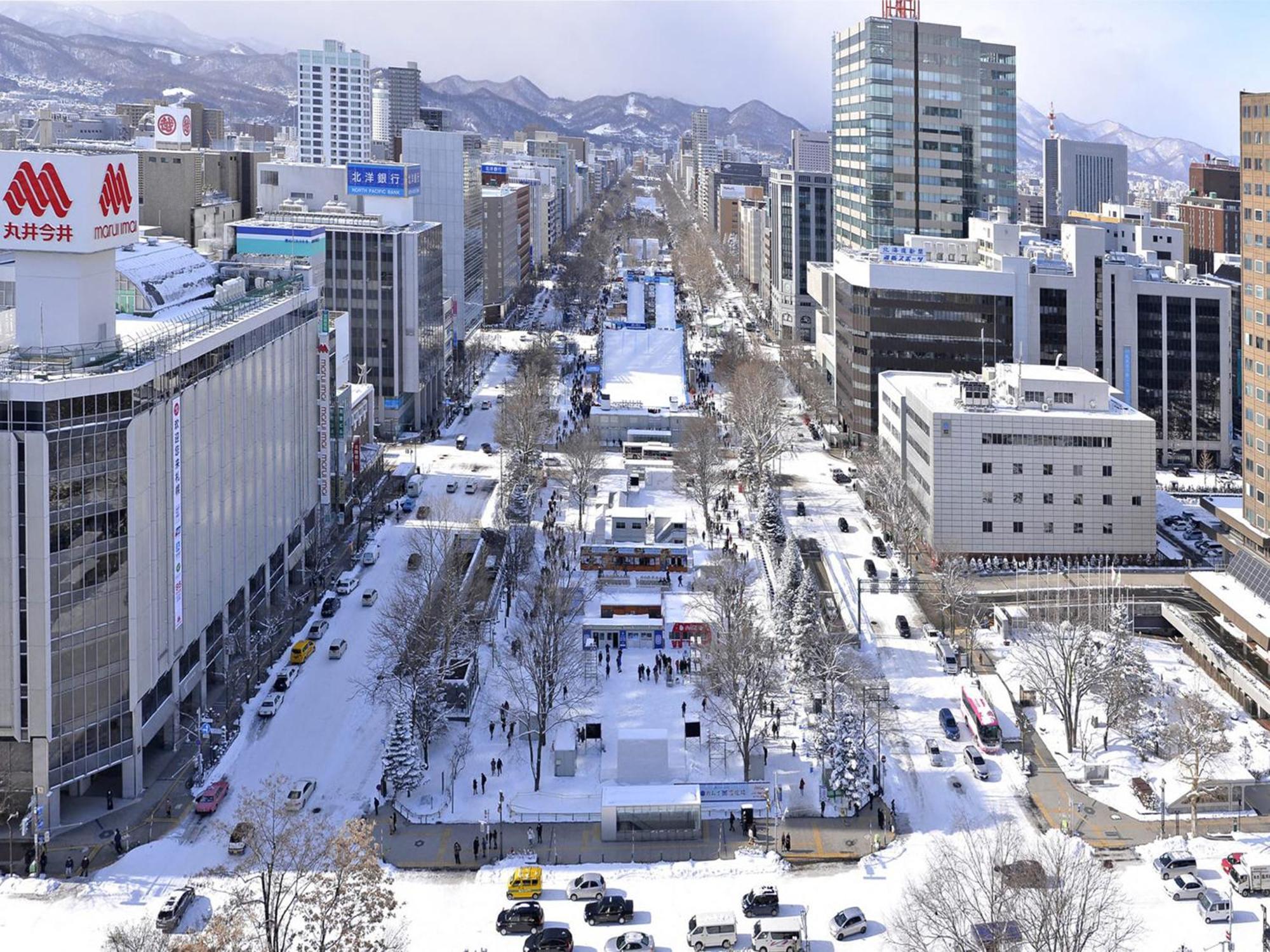 Hotel Androoms Sapporo Susukino Buitenkant foto